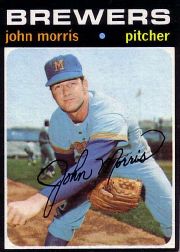 1971 Topps Baseball Cards      721     John Morris